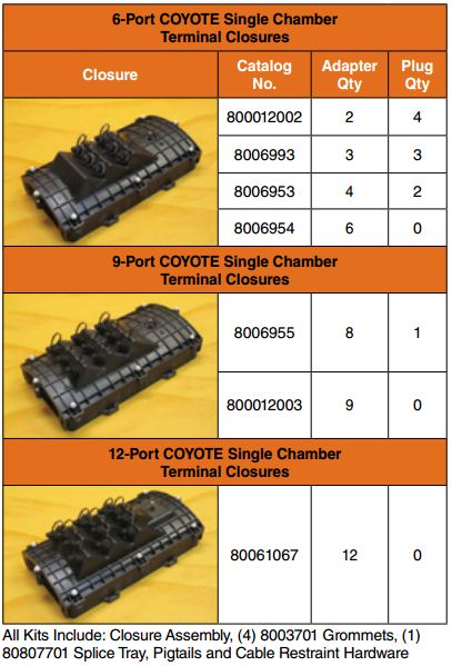 Coyote Terminal Closure