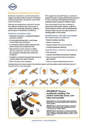 PLP Australia_APLIWELD Exothermic Welding