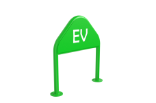 EV Charger Bump Barrier