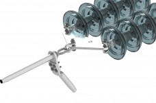 Dead-End Assembly - Single Conductor, Double Insulator, 30K