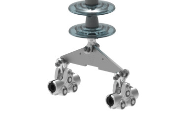 I-String Assembly - Tangent Suspension, Twin-Bundle Conductor, 50K